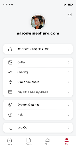 meShare Screenshot 3