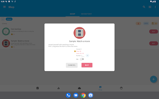LifeUp: Gamify Tasks & Habits Screenshot 5