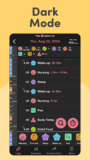PiyoLog: Newborn Baby Tracker Screenshot 2