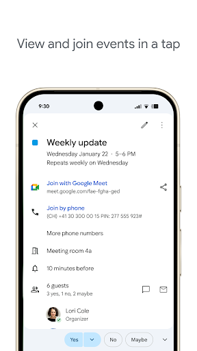 Google Calendar Screenshot 3