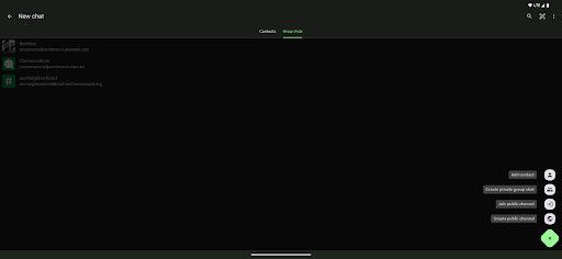 Conversations (Jabber / XMPP) Screenshot 4