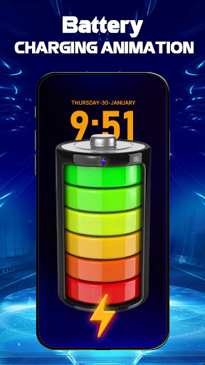 Set Battery Charging Animation Screenshot 2
