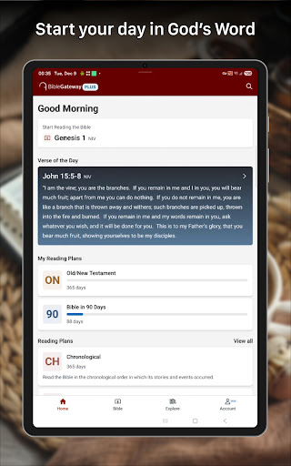 Bible Gateway Screenshot 7
