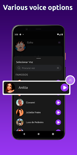 Cloned Voices Screenshot 2
