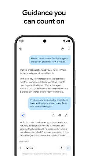 Google Health (Fitbit) Screenshot 1