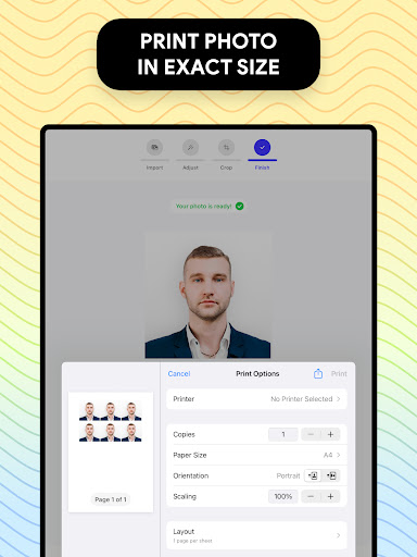 Passport Photo: ID Photo Print Screenshot 15