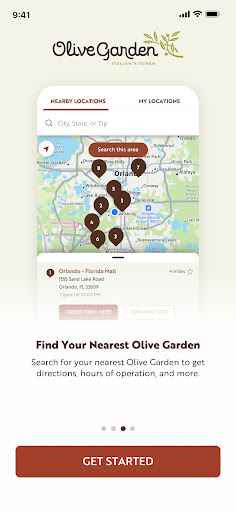 Olive Garden Italian Kitchen Screenshot 2