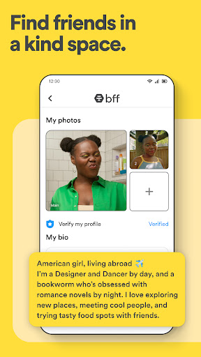 Bumble For Friends: Meet IRL Screenshot 1