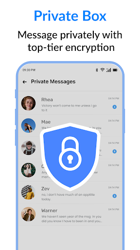 Messages : SMS & Private Chat Screenshot 7