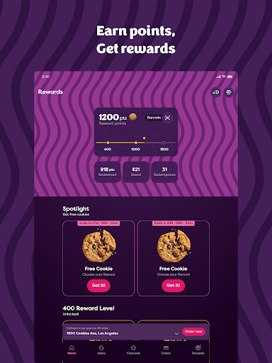 Insomnia Cookies Screenshot 1