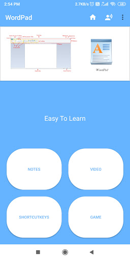 WordPad - Easy To Learn Screenshot 3
