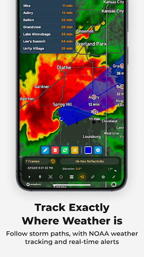RadarOmega: Doppler Radar App Screenshot 4