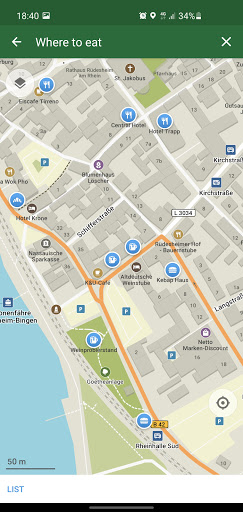 Organic Maps・Offline Map & GPS Screenshot 1