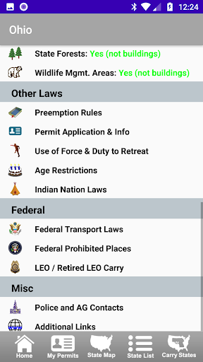 CCW – Concealed Carry 50 State Screenshot 1
