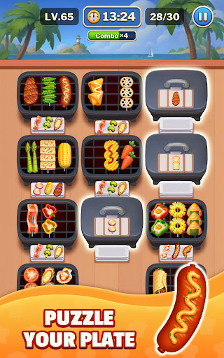 Grill Match - Food Sort Puzzle Screenshot 5
