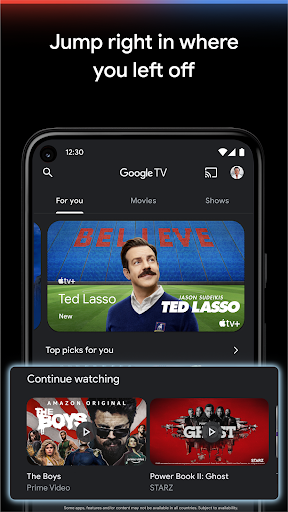 Google TV Screenshot 2