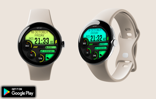 Digital Iwasa Watch Face Screenshot 10