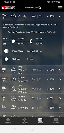 Cleveland19 FirstAlert Weather Screenshot 3