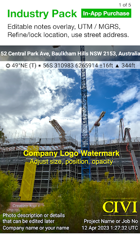 Solocator - GPS Field Camera Screenshot 7