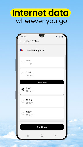 Saily eSIM: Travel Data Plans Screenshot 2