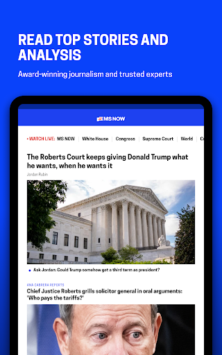 MS NOW: Watch Live News Screenshot 8
