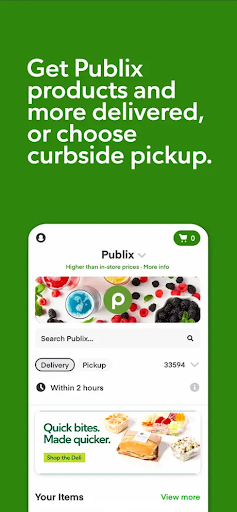 Publix Delivery & Curbside Screenshot 2