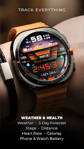 PER27 Digital Watch Face Screenshot 13