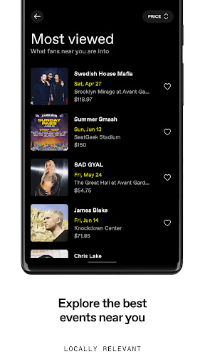 DICE: Live Shows Screenshot 4
