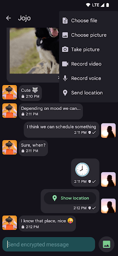 Conversations (Jabber / XMPP) Screenshot 1