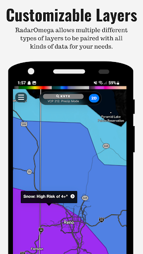 RadarOmega: Doppler Radar App Screenshot 5