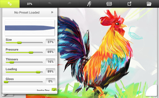 ArtRage Vitae Mobile Painting Screenshot 10