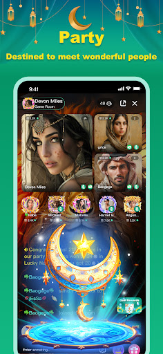 Gemgala - Party & Chat & Games Screenshot 2