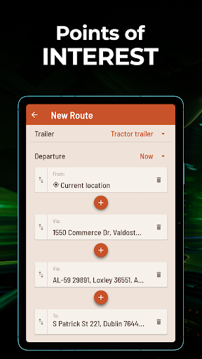 Hammer: Truck GPS & Maps Screenshot 16