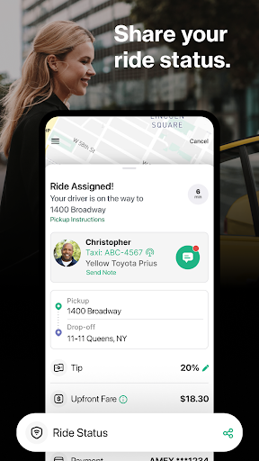 Curb - Request & Pay for Taxis Screenshot 2