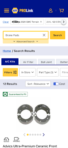 NAPA PROLink Screenshot 6