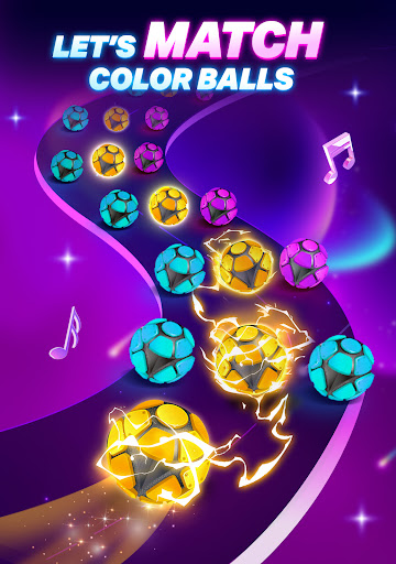 Dancing Road Color Balls Match Screenshot 5