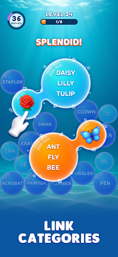 Bubble Word Jam Screenshot 1