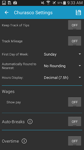 Work Log Pro Screenshot 2