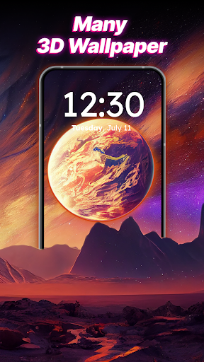3D Battery Charging Animation Screenshot 3