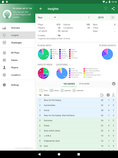 Board Game Stats Screenshot 17