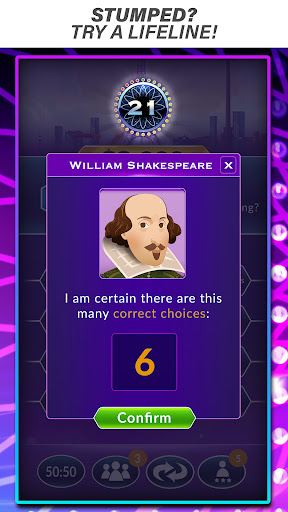 Official Millionaire Game Screenshot 1