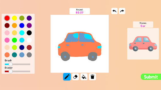 Coloring games: speed drawing Screenshot 2