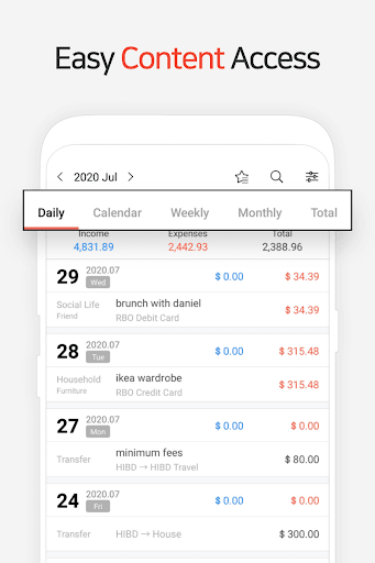 Money Manager (Remove Ads) Screenshot 1
