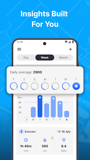 Step Tracker Launcher Screenshot 4