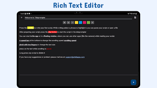 Nano Teleprompter Screenshot 16