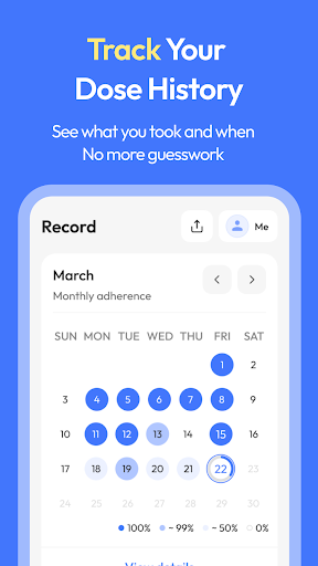 Pillo: Pill Reminder & Alarm Screenshot 6