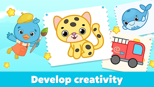 Coloring for Kids: Drawing 2-6 Screenshot 14