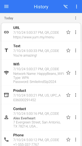 QR & Barcode Scanner Screenshot 14