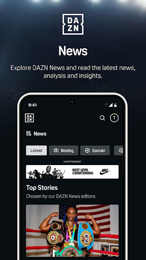 DAZN - Watch Live Sports Screenshot 23