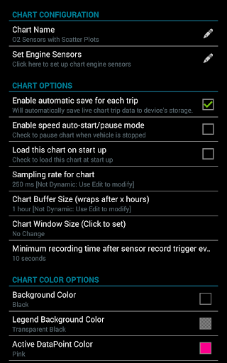 Realtime Charts for Torque Pro Screenshot 4